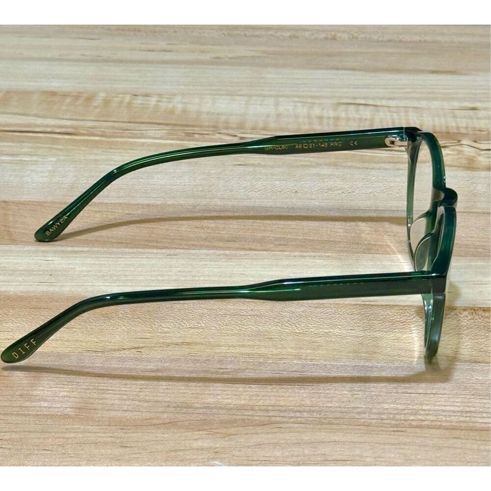 Diff Eyewear Green Frames. Style: Gr-Cl60. - image 4